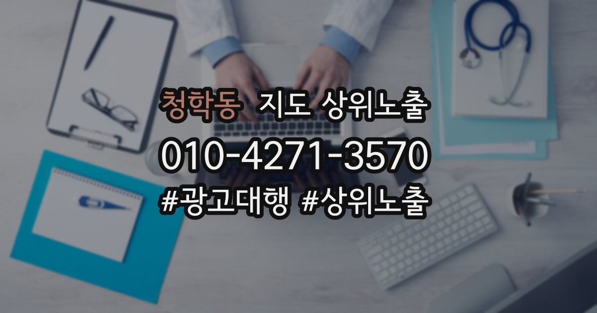 청학동 지도 상위 노출