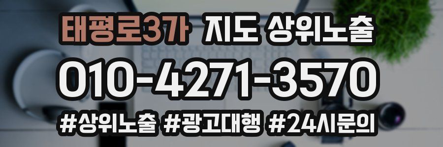 태평로3가 지도 상위 노출