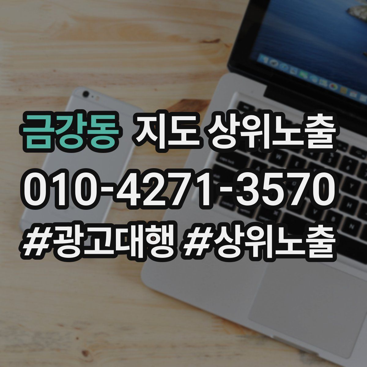 금강동 지도 상위 노출