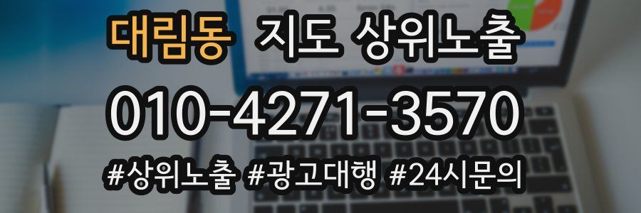 대림동 지도 상위 노출