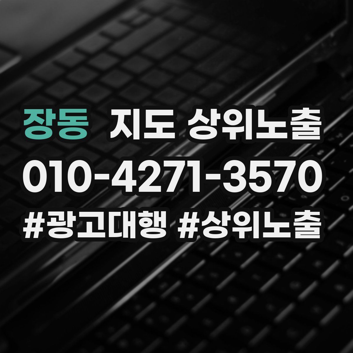 장동 지도 상위 노출
