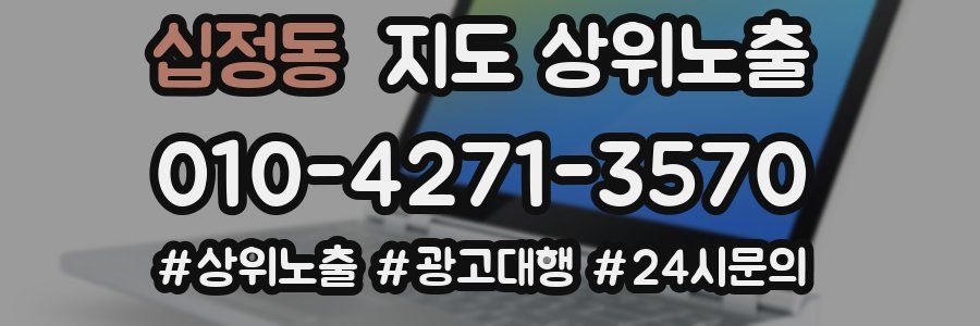 십정동 지도 상위 노출