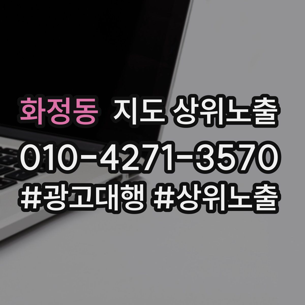 화정동 지도 상위 노출