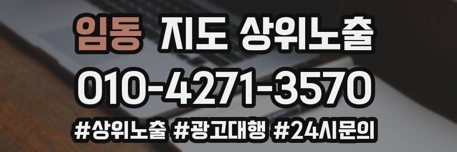 임동 지도 상위 노출