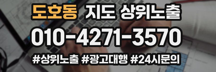 도호동 지도 상위 노출
