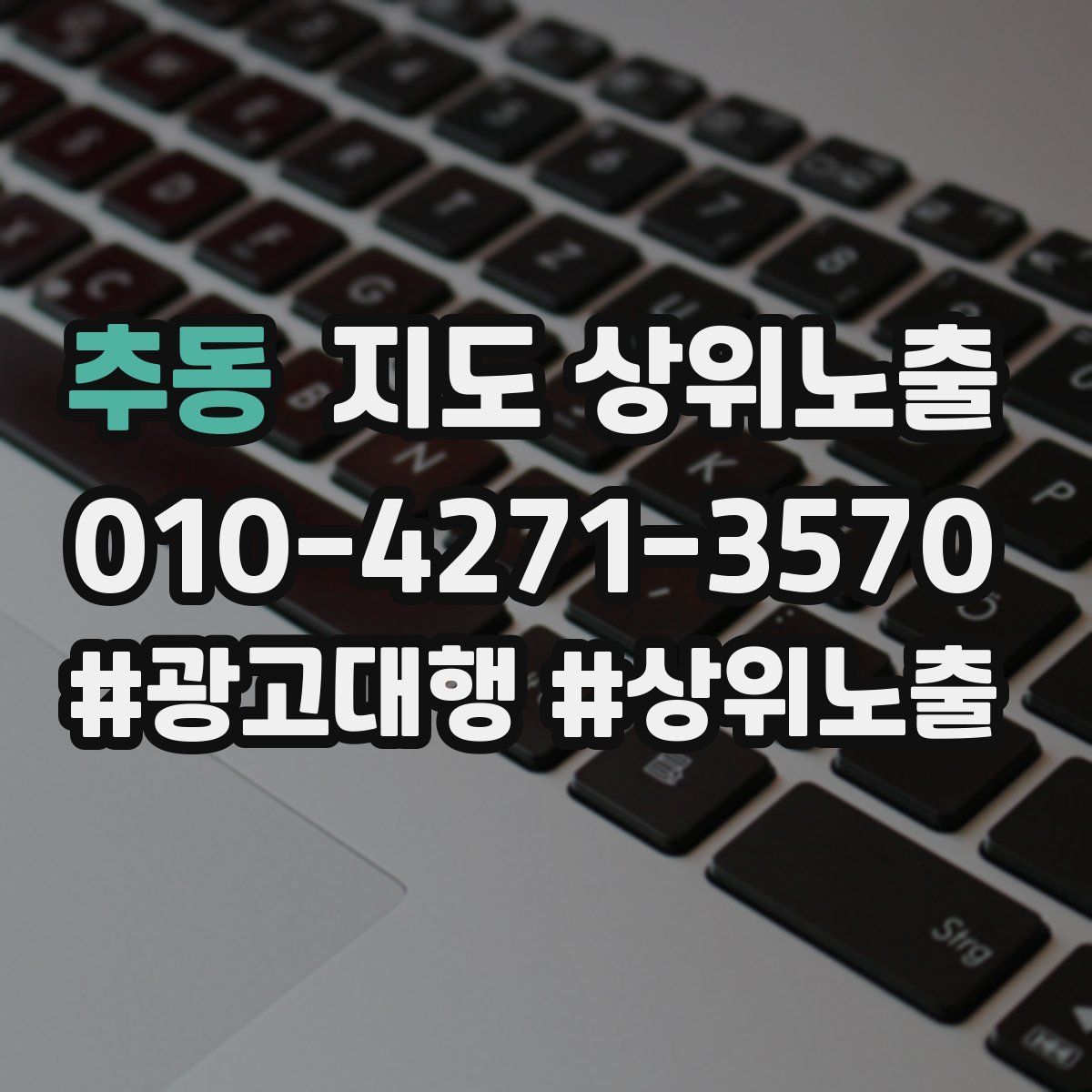 추동 지도 상위 노출