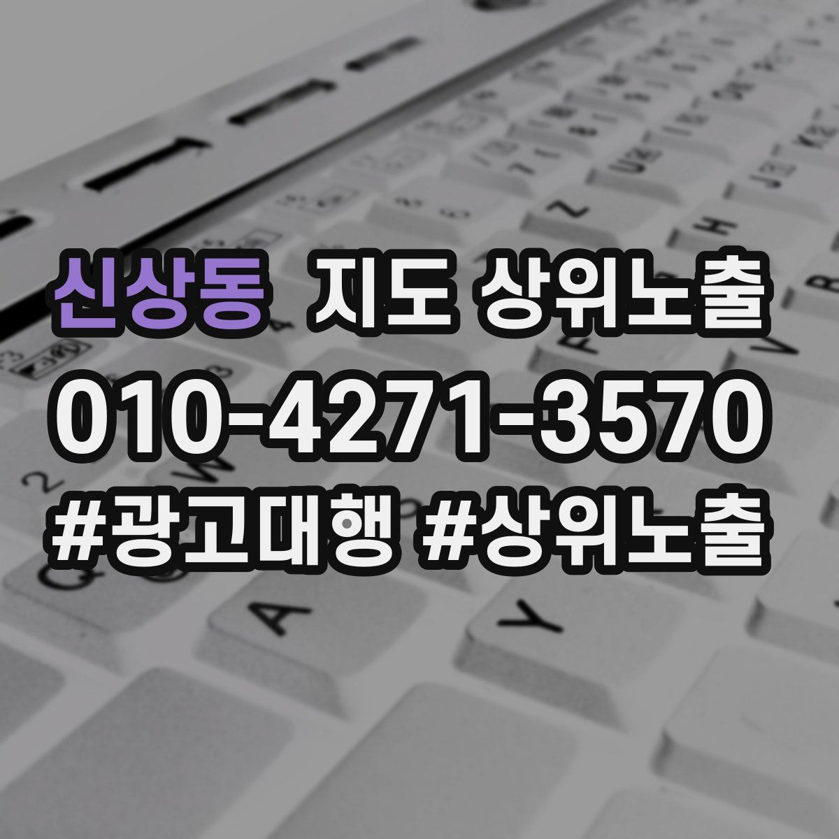 신상동 지도 상위 노출