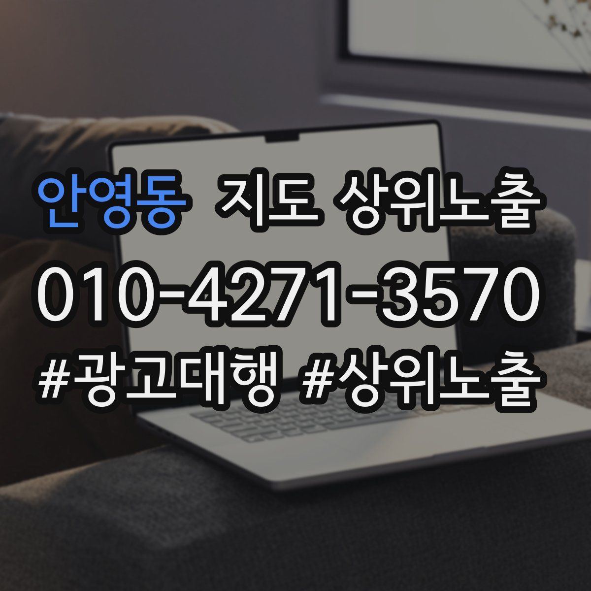 안영동 지도 상위 노출