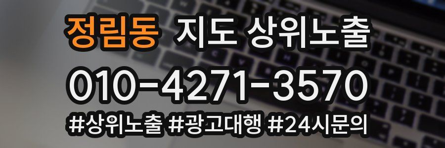 정림동 지도 상위 노출