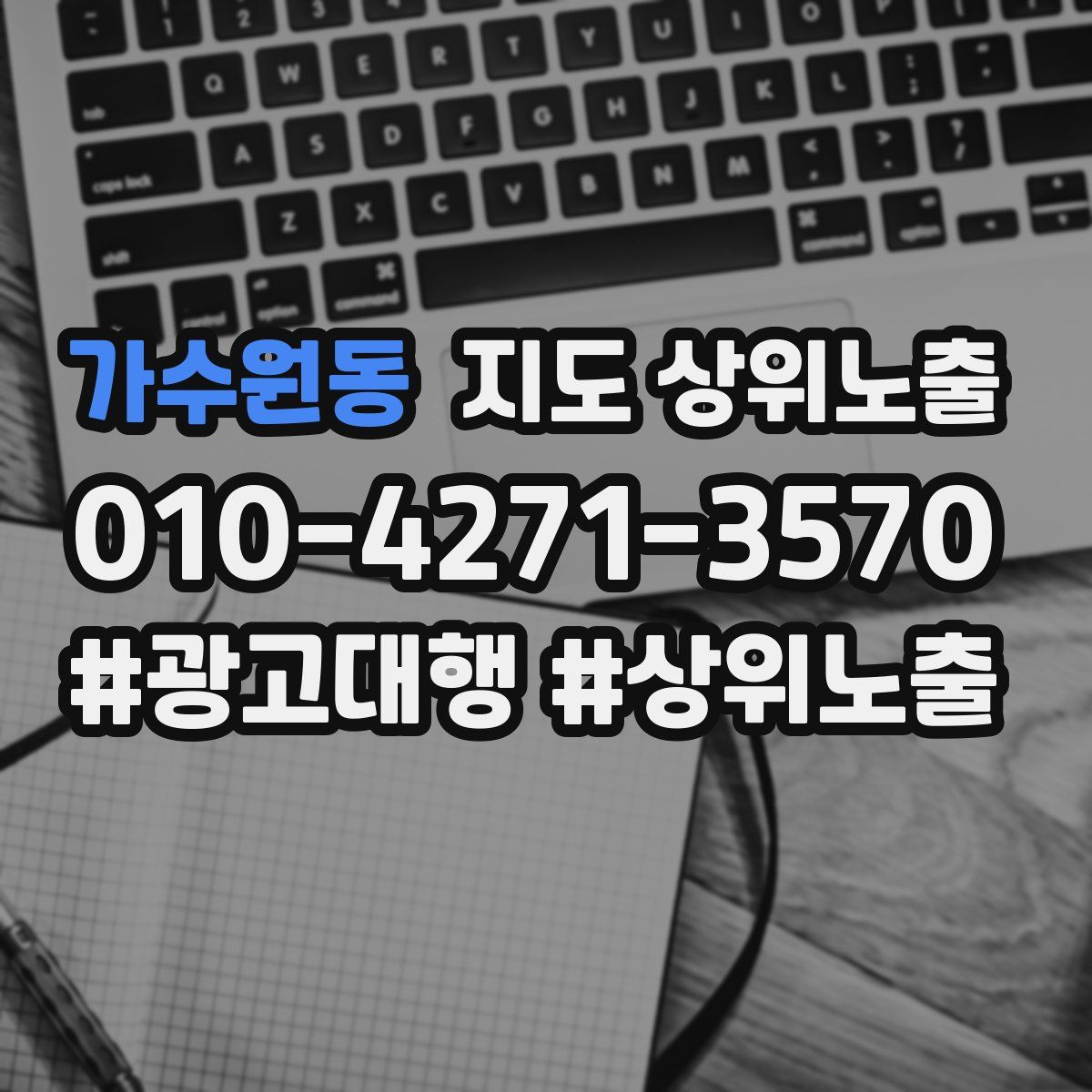 가수원동 지도 상위 노출