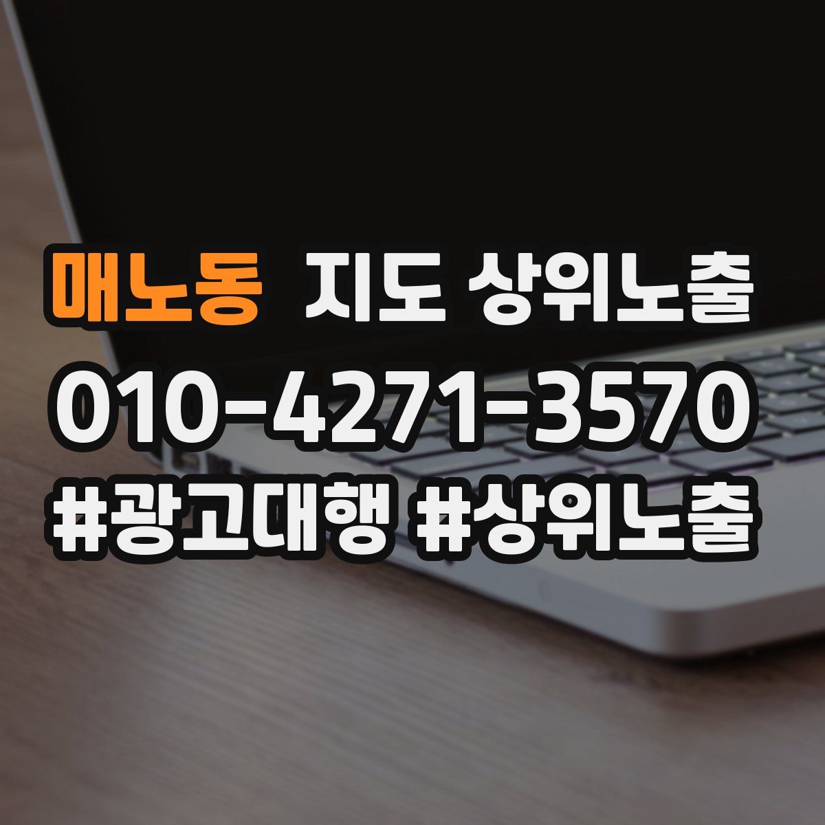 매노동 지도 상위 노출