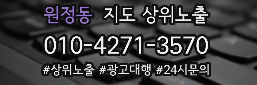 원정동 지도 상위 노출