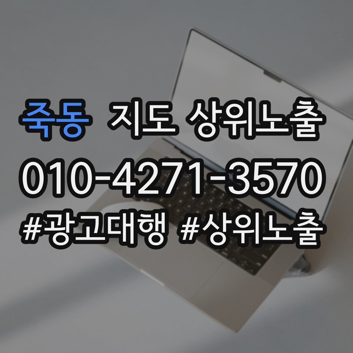 죽동 지도 상위 노출