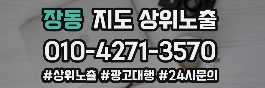 장동 지도 상위 노출