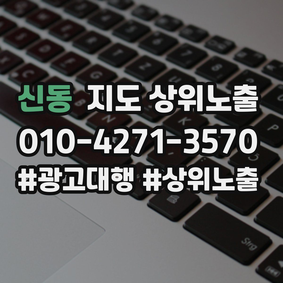 신동 지도 상위 노출