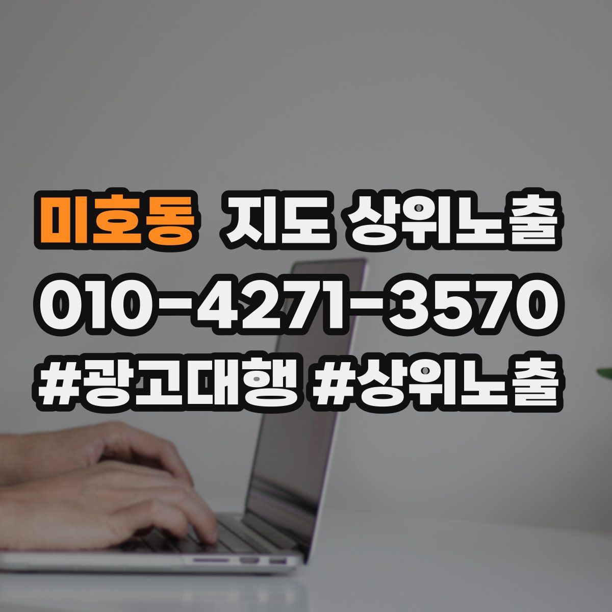 미호동 지도 상위 노출