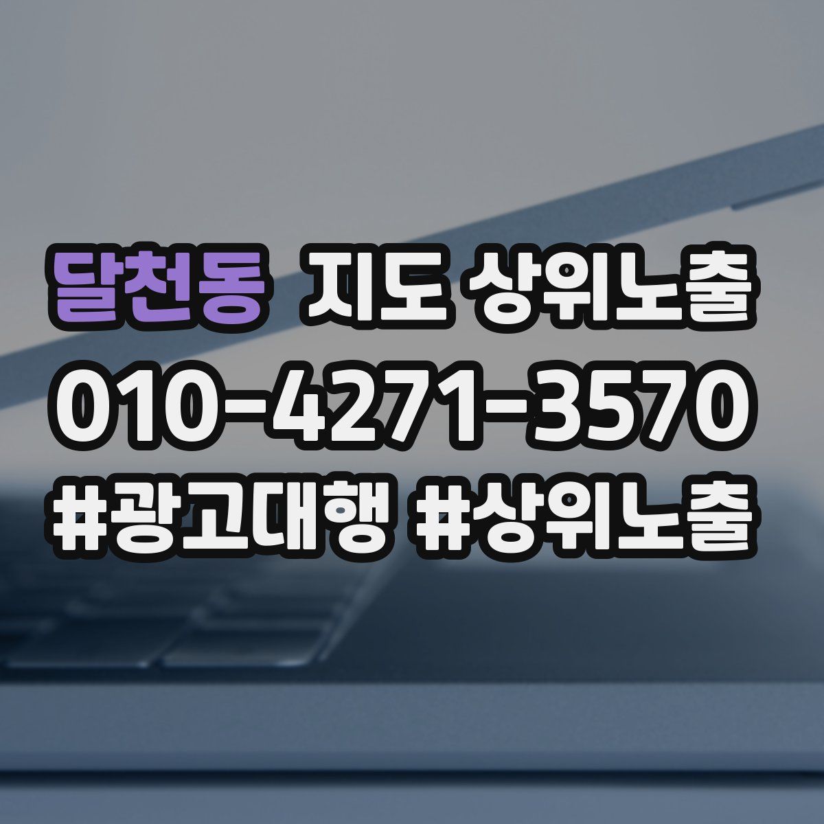 달천동 지도 상위 노출