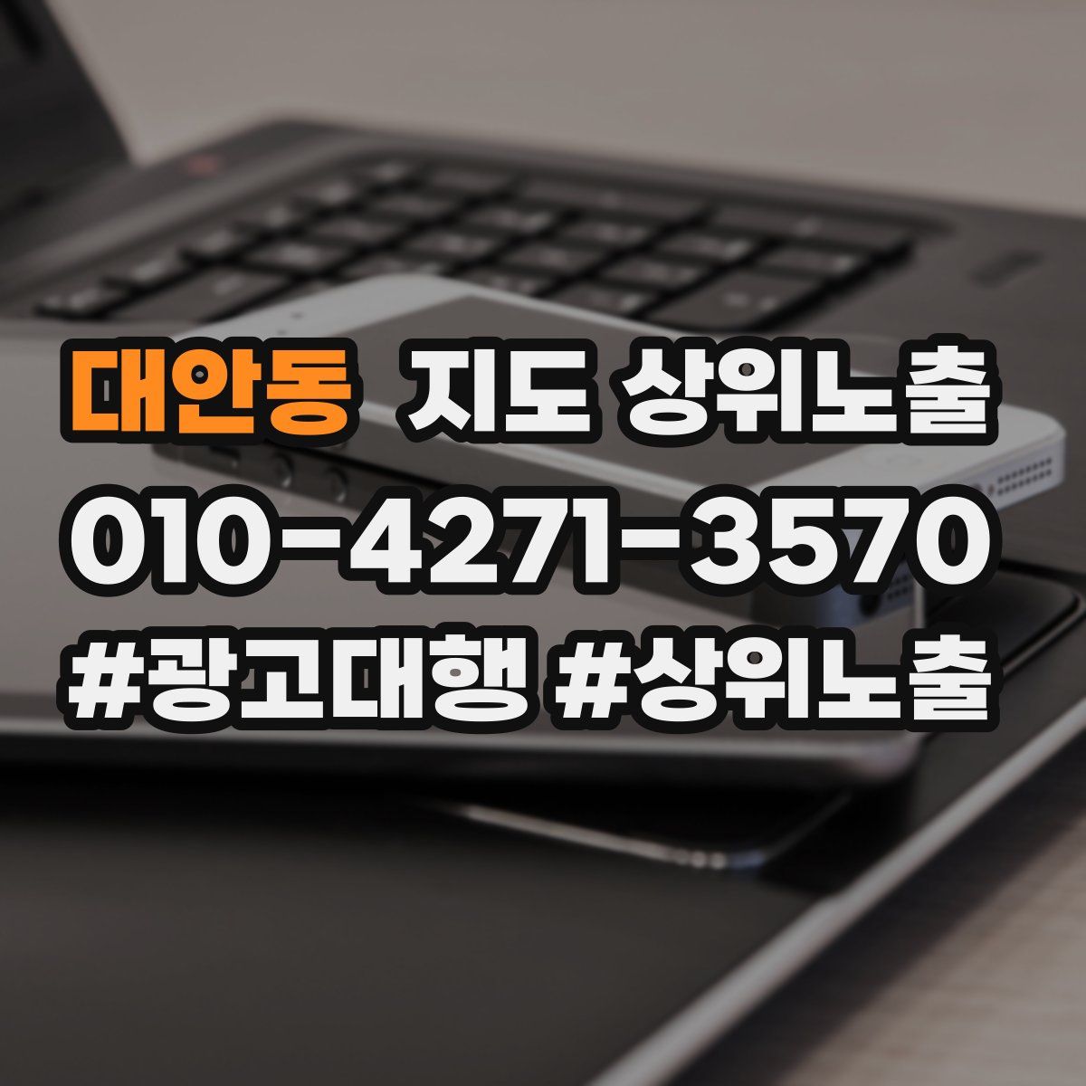 대안동 지도 상위 노출