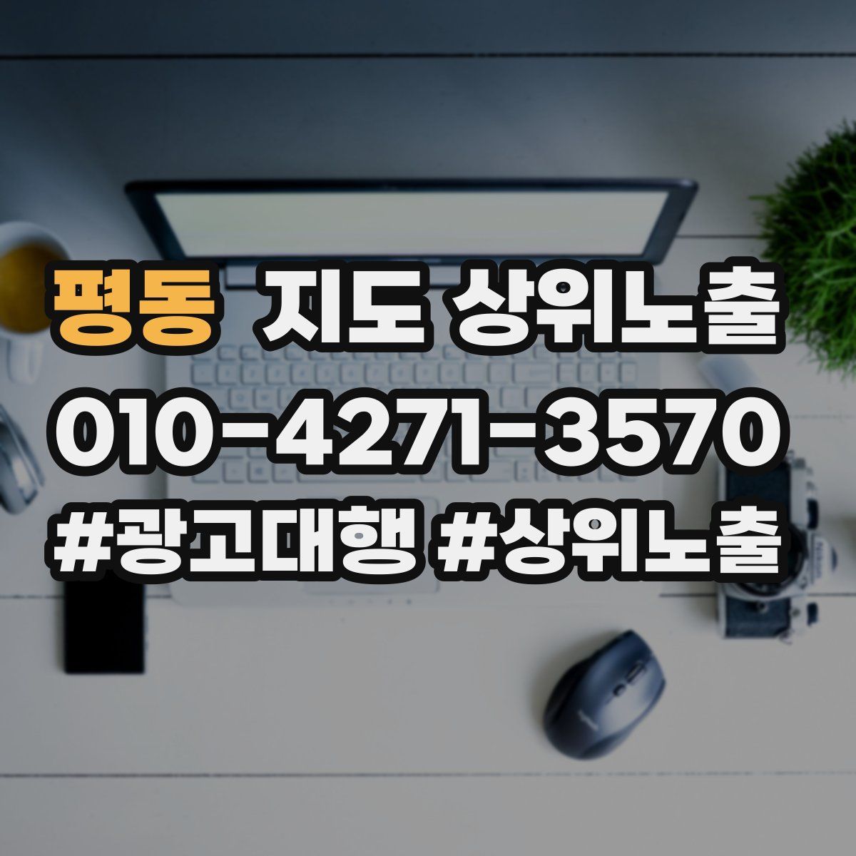 평동 지도 상위 노출