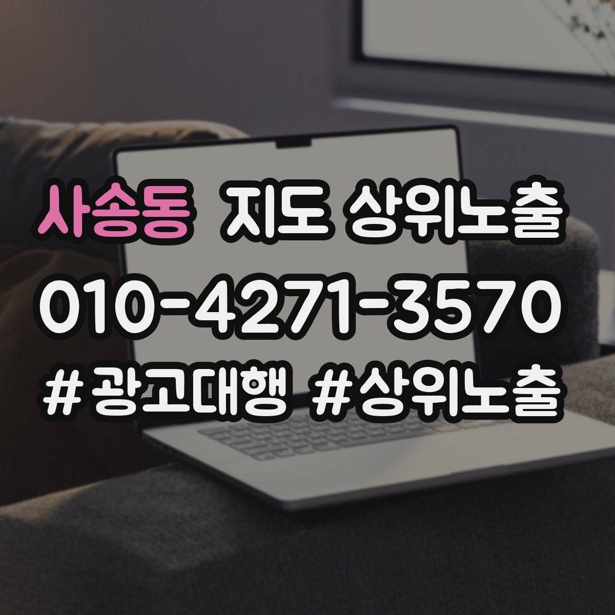사송동 지도 상위 노출