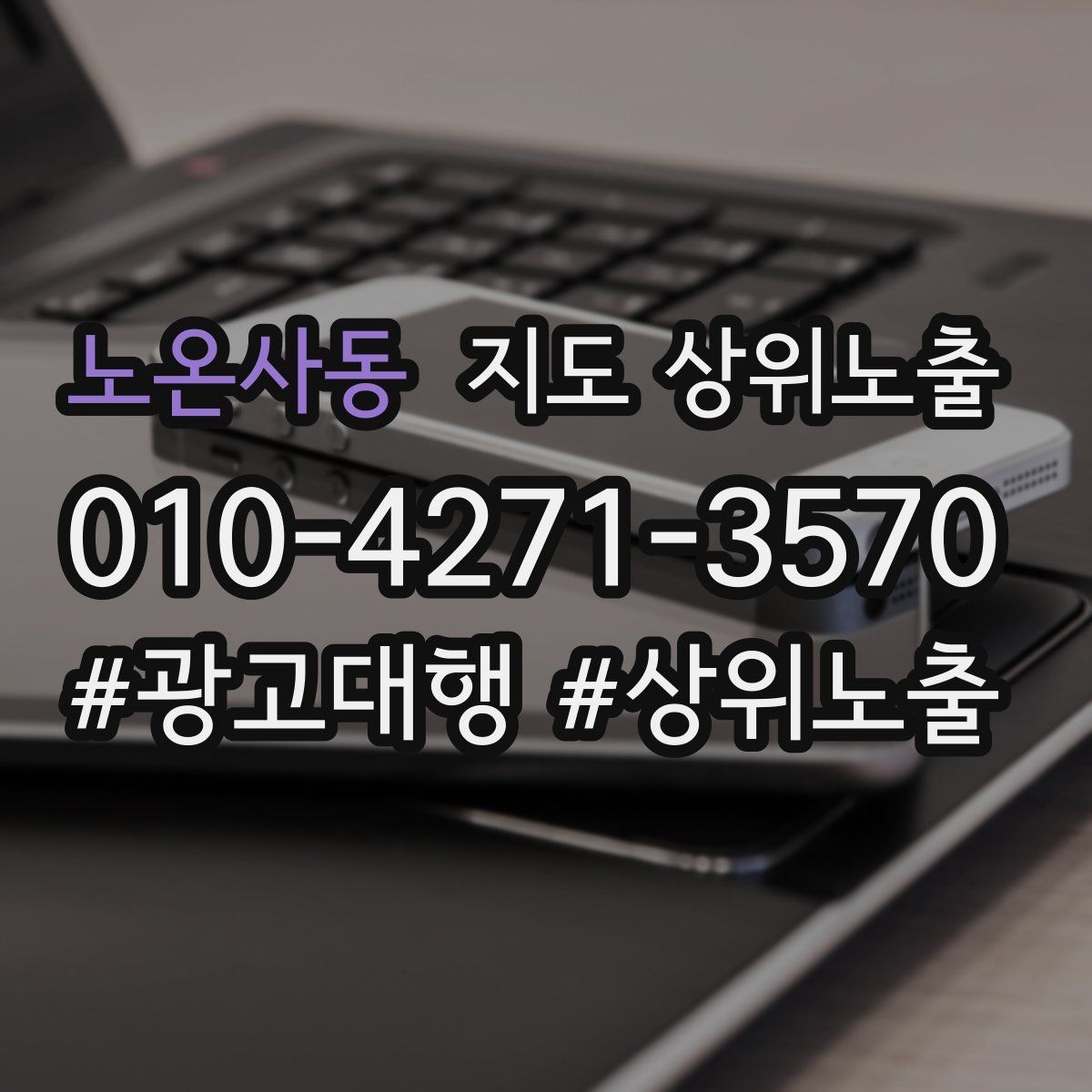 노온사동 지도 상위 노출