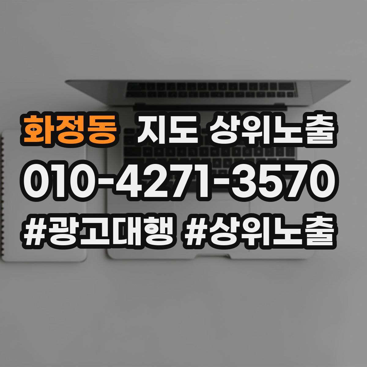 화정동 지도 상위 노출
