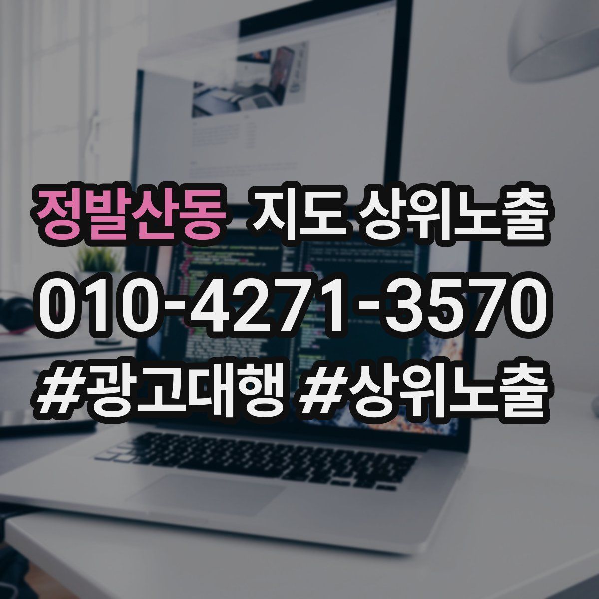 정발산동 지도 상위 노출