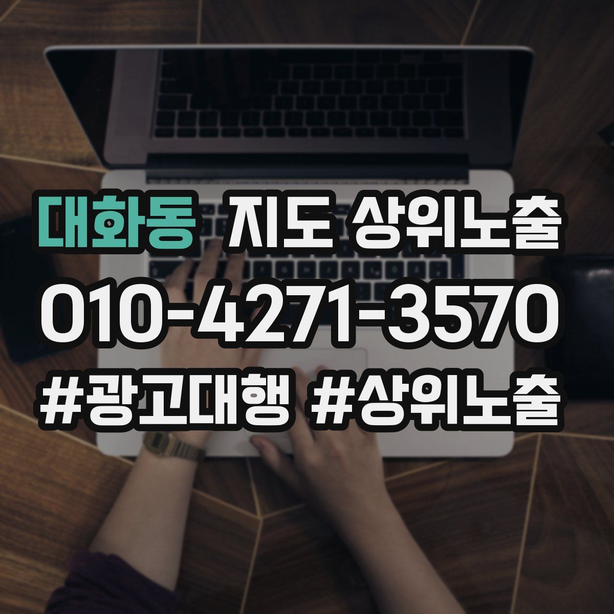 대화동 지도 상위 노출