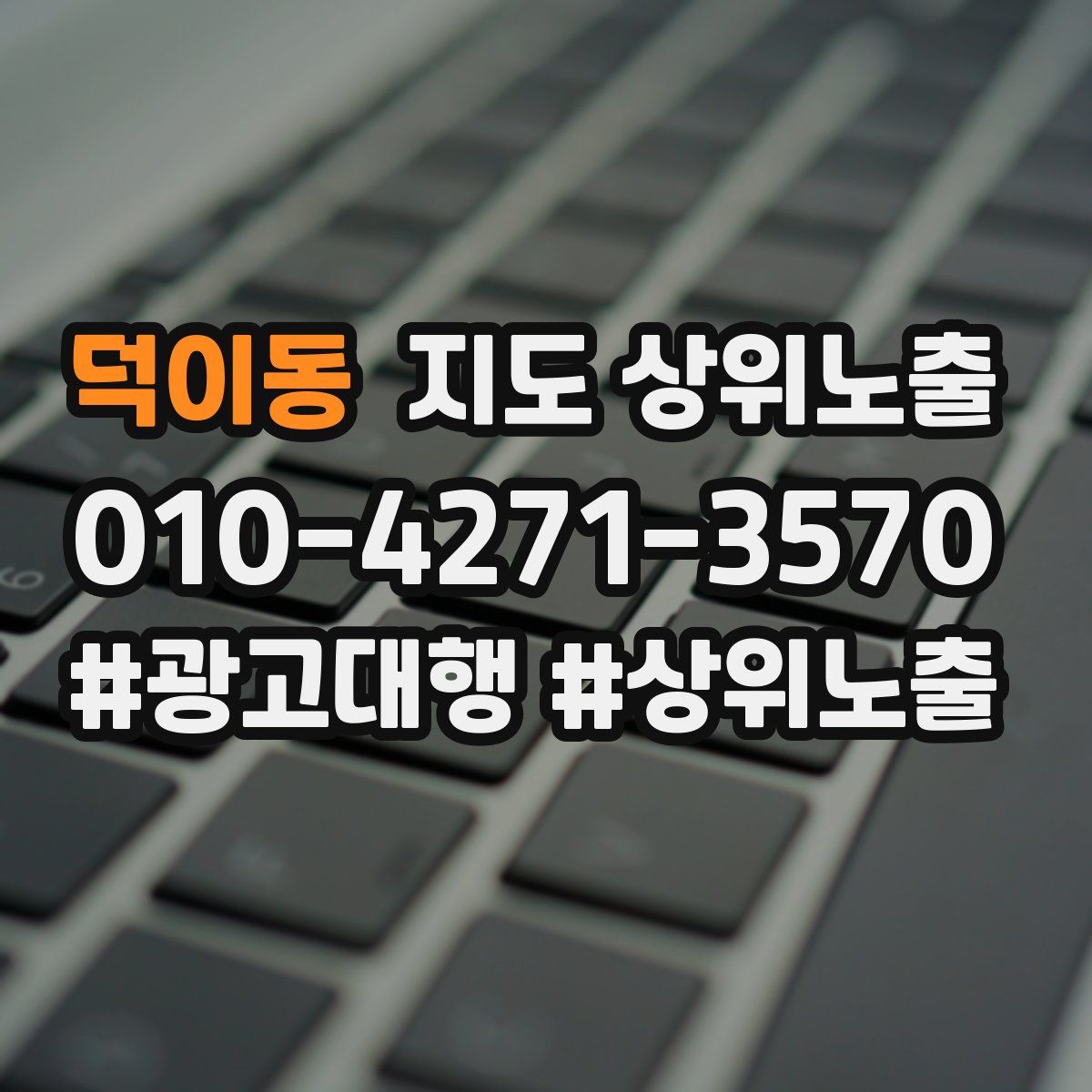 덕이동 지도 상위 노출