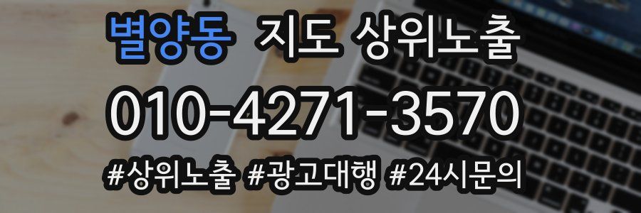 별양동 지도 상위 노출