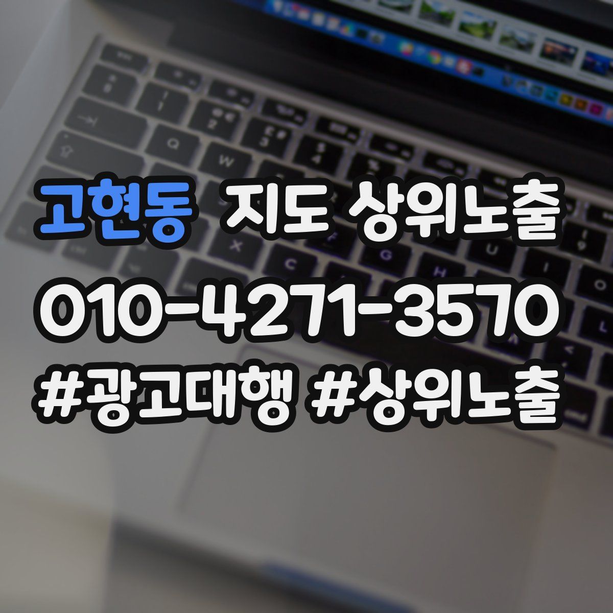 고현동 지도 상위 노출