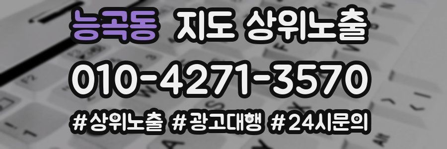 능곡동 지도 상위 노출