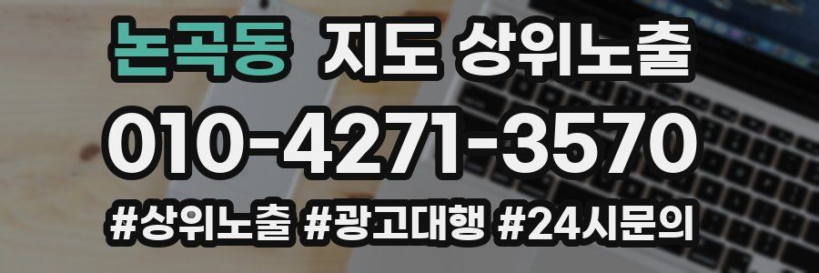 논곡동 지도 상위 노출