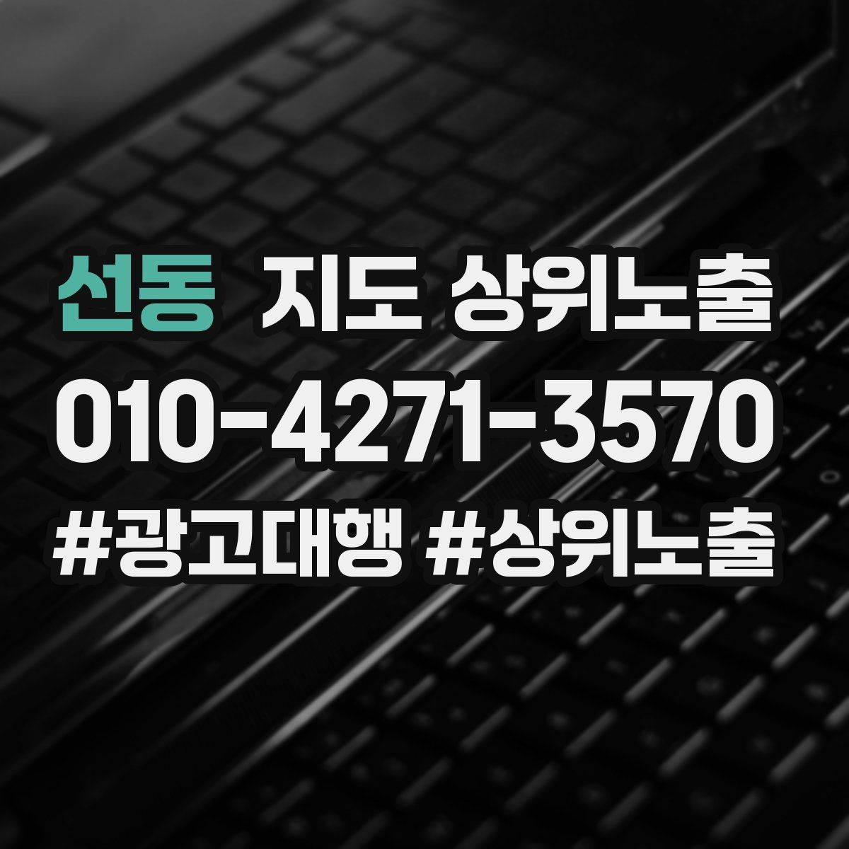선동 지도 상위 노출