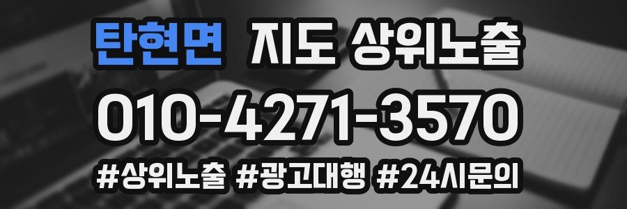 탄현면 지도 상위 노출