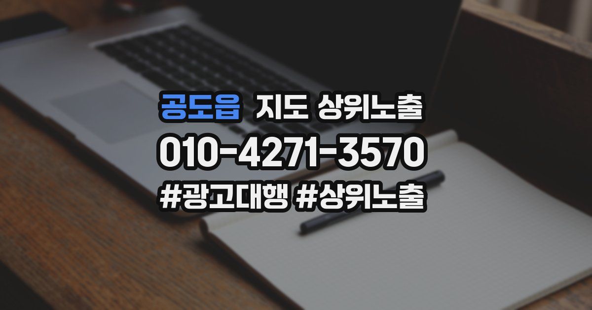 공도읍 지도 상위 노출