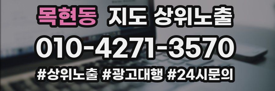 목현동 지도 상위 노출