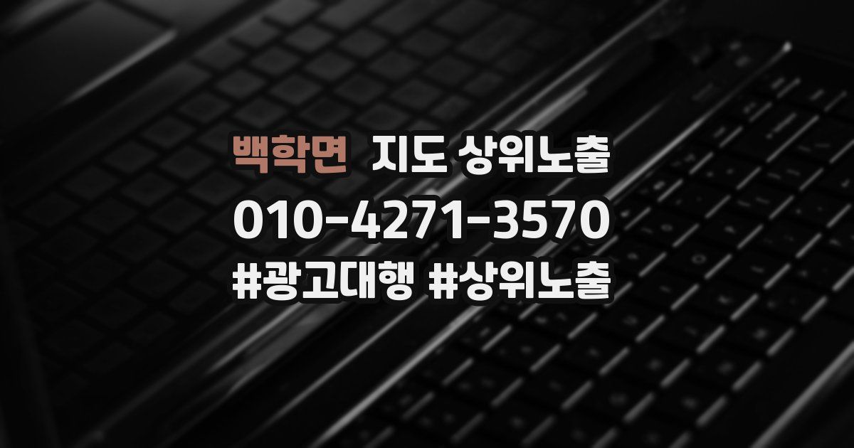 백학면 지도 상위 노출