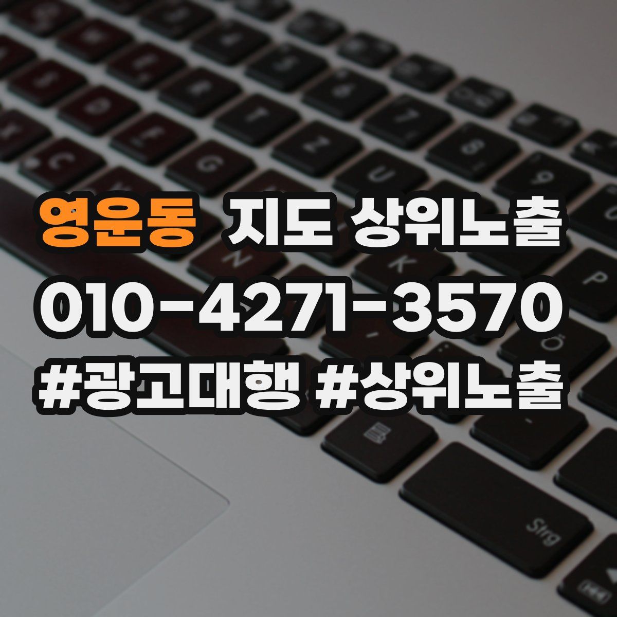 영운동 지도 상위 노출