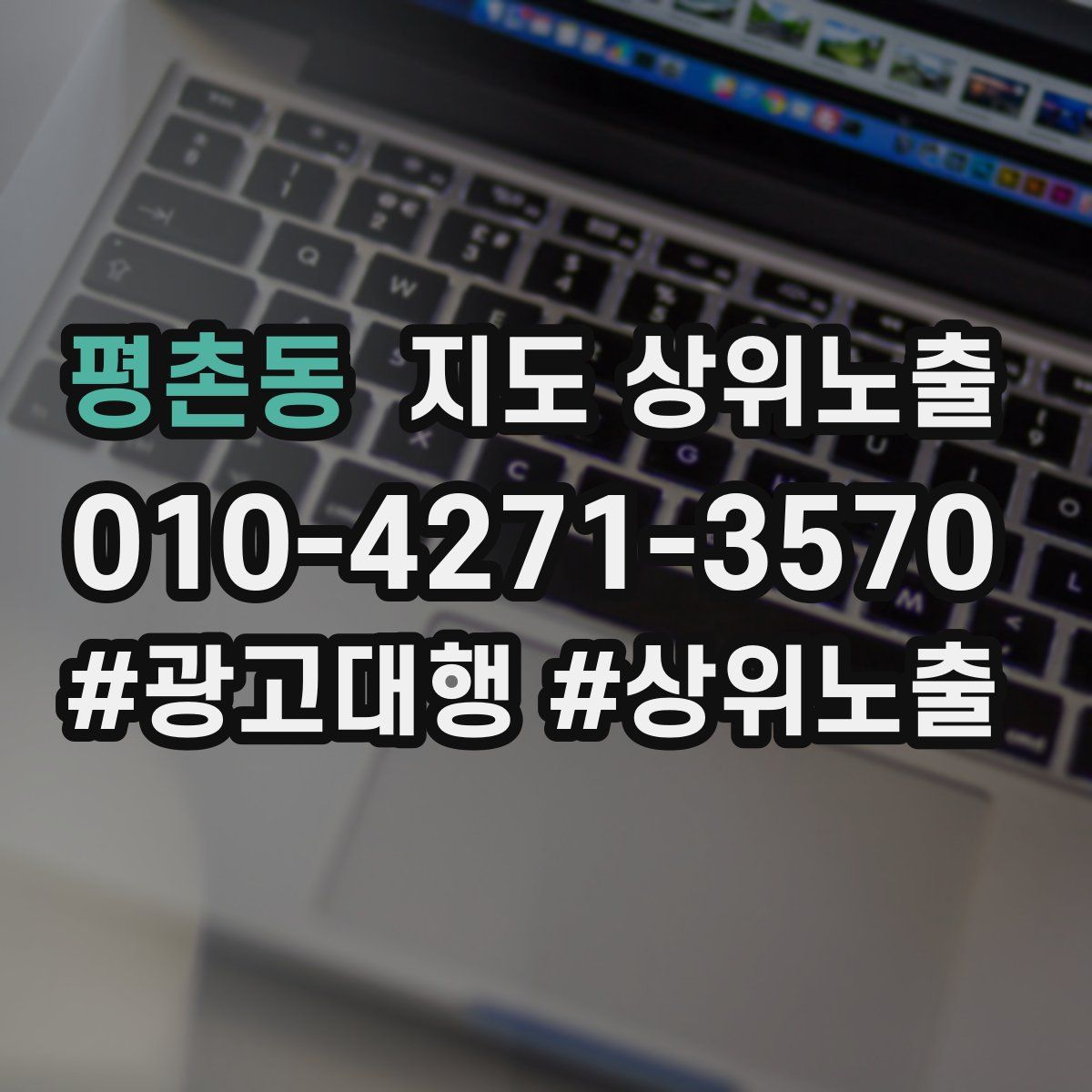 평촌동 지도 상위 노출