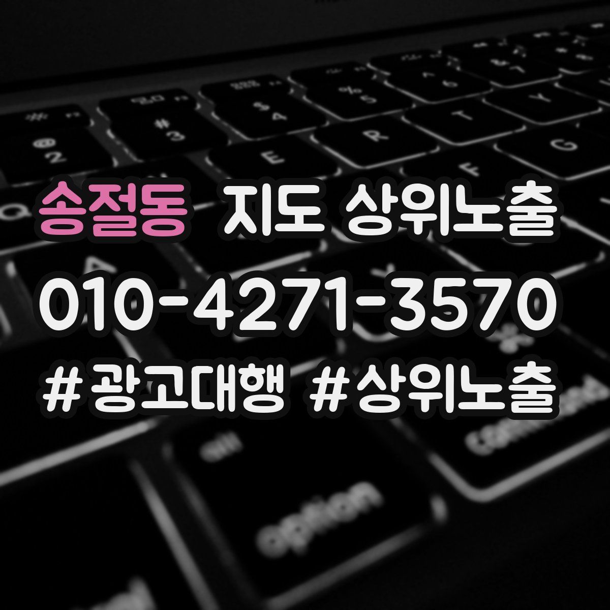 송절동 지도 상위 노출