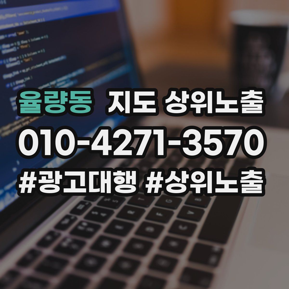 율량동 지도 상위 노출