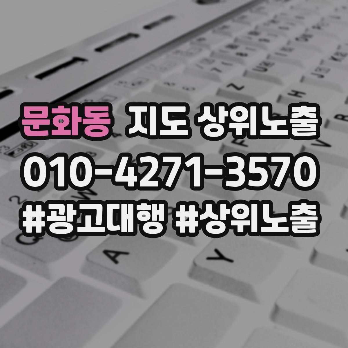 문화동 지도 상위 노출