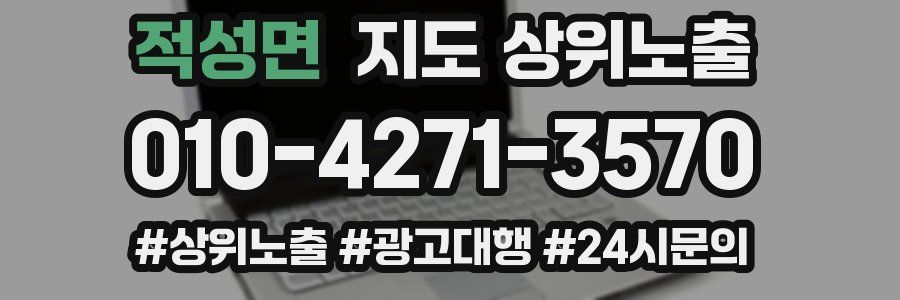 적성면 지도 상위 노출