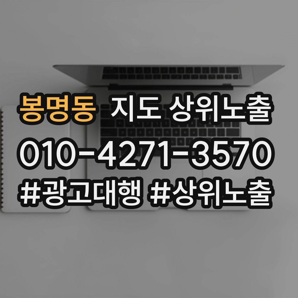 봉명동 지도 상위 노출
