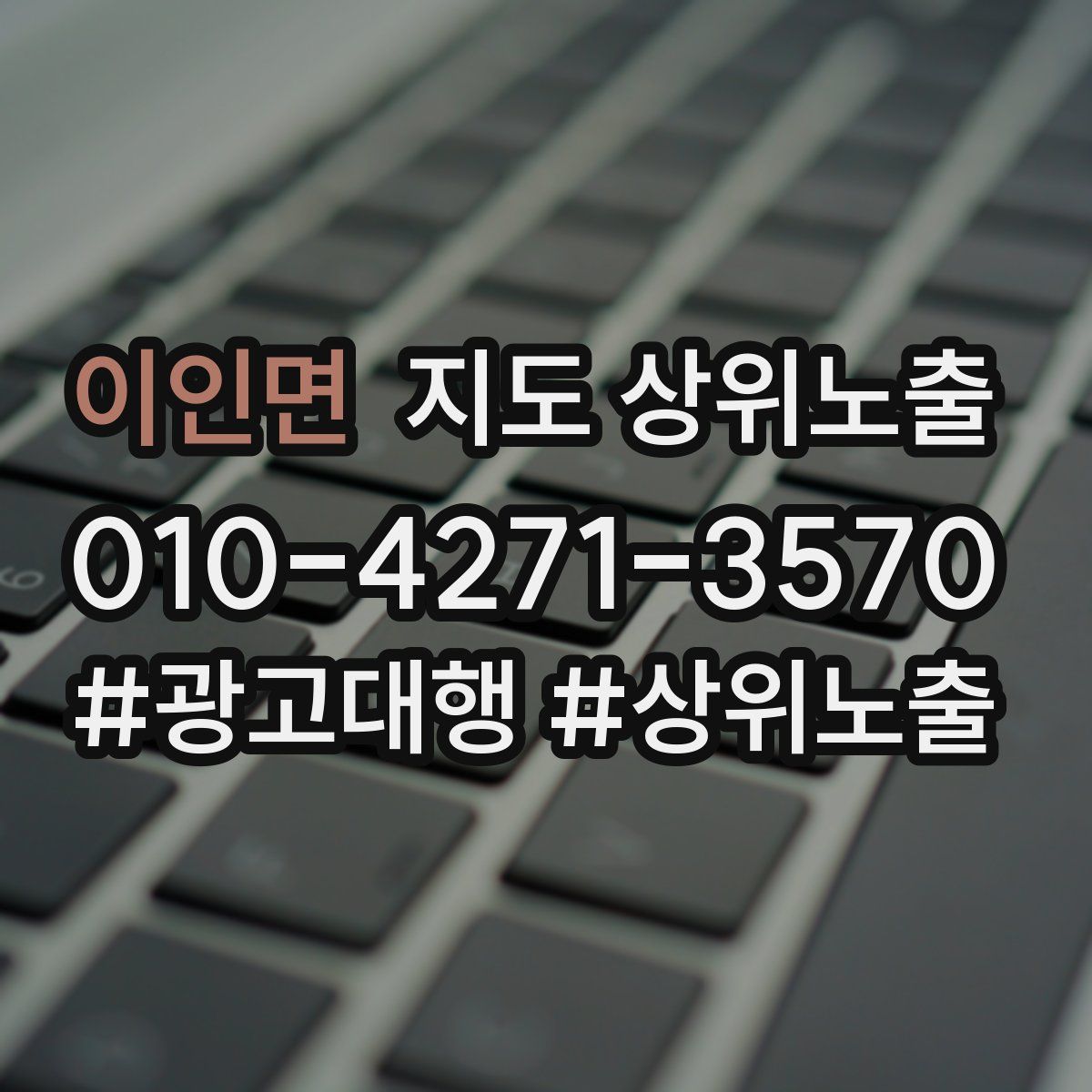 이인면 지도 상위 노출