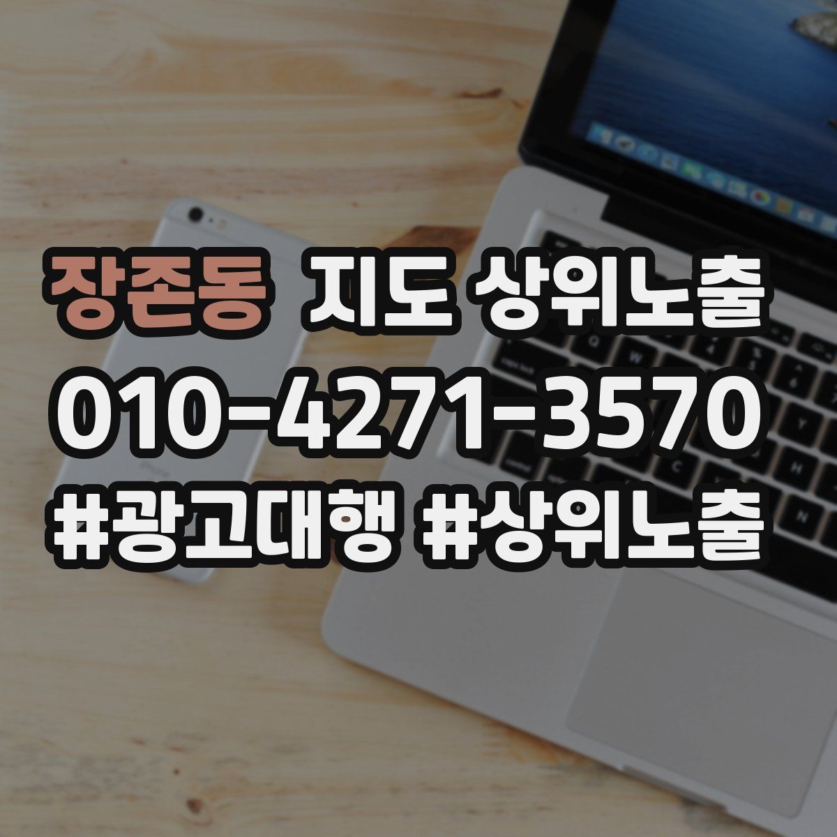 장존동 지도 상위 노출