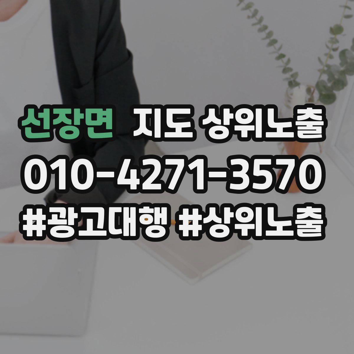 선장면 지도 상위 노출