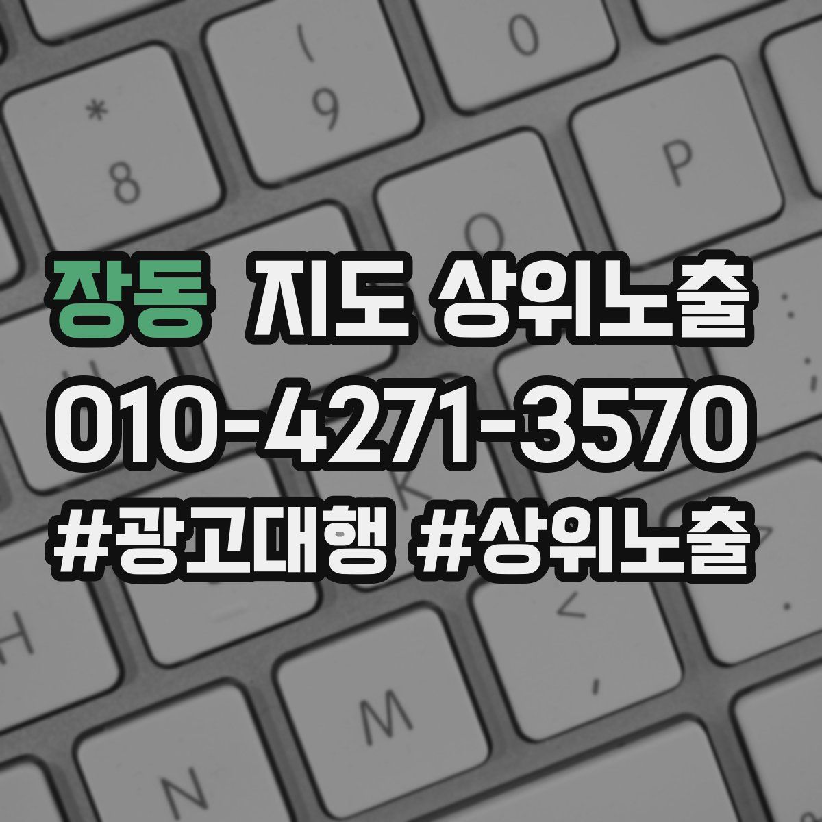 장동 지도 상위 노출