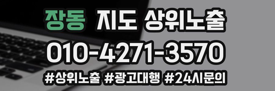 장동 지도 상위 노출